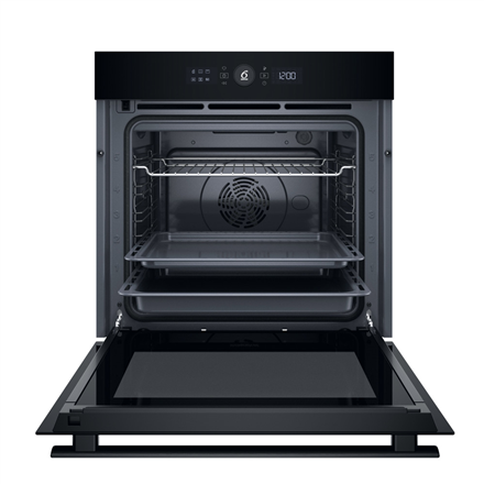 Whirlpool Oven | WOI4S8PM0SBA | 73 L | Electric | Pyrolytic/Hydrolytic | Electronic | Steam function | Height 59.7 cm | Width 59.5 cm | Black - Image 3