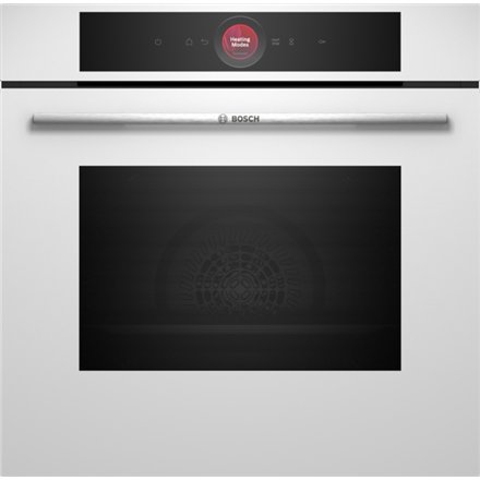 Bosch | Oven | HBG7721W1S | 71 L | Electric | Pyrolysis | Touch control | Height 59.5 cm | Width 59.4 cm | White - Image 3