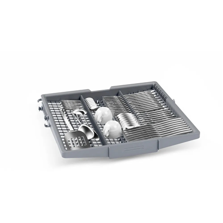 Bosch Dishwasher | SMU4HMW02S | Built-in | Width 60 cm | Number of place settings 14 | Number of programs 6 | Energy efficiency class D | Display | AquaStop function | White - Image 3