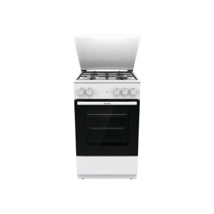 Gorenje Cooker | GG5A14WJ | Hob type Gas | Oven type Gas | White | Width 50 cm | Depth 59.4 cm | 70 L - Image 2