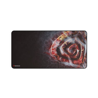 Genesis | Mouse Pad | Fabric, Rubber | Carbon 500 MAXI LAVA G2 Edition | Multicolor
