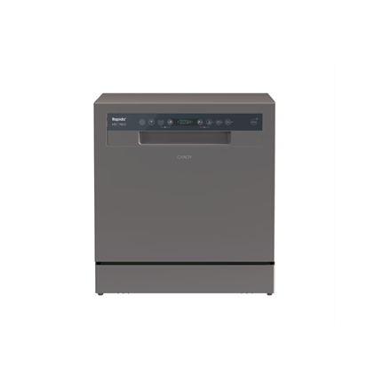 Candy Dishwasher | CP 8F9FFA | Free standing | Width 55 cm | Number of place settings 8 | Number of programs 8 | Energy efficiency class F | Display | Antracite - Image 3