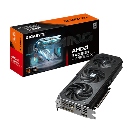 Gigabyte Radeon RX 9060 XT GAMING 8G | AMD | 8 GB | Radeon RX 9060 XT | GDDR6 | HDMI ports quantity 1 | PCI-E 5.0 - Image 3