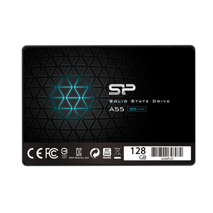 Silicon Power | A55 | 128 GB | SSD form factor 2.5" | Solid-state drive interface SATA | Read speed 550 MB/s | Write speed 420 MB/s - Image 2