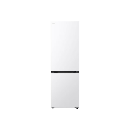 LG Refrigerator | GBBSJ10ESW | Energy efficiency class E | Free standing | Combi | Height 186 cm | Fridge net capacity 220 L | Freezer net capacity 113 L | Display | 35 dB | White - Image 2