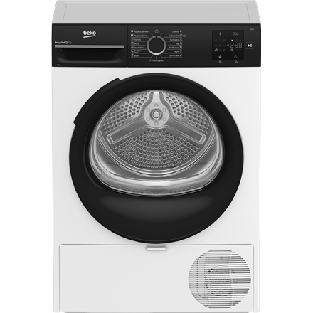 BEKO Dryer Machine | BM3T37249WBB | Energy efficiency class C | Front loading | 7 kg | Digital | Depth 54.5 cm | White - Image 2