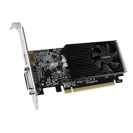 Gigabyte | GV-N1030D4-2GL 1.0 | NVIDIA | 2 GB | GeForce GT 1030 | DDR4 | DVI-D ports quantity 1 | HDMI ports quantity 1 | PCI Express 3.0 | Memory clock speed 2100 MHz | Processor frequency 1417 MHz - Image 2