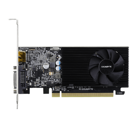 Gigabyte | GV-N1030D4-2GL 1.0 | NVIDIA | 2 GB | GeForce GT 1030 | DDR4 | DVI-D ports quantity 1 | HDMI ports quantity 1 | PCI Express 3.0 | Memory clock speed 2100 MHz | Processor frequency 1417 MHz - Image 3