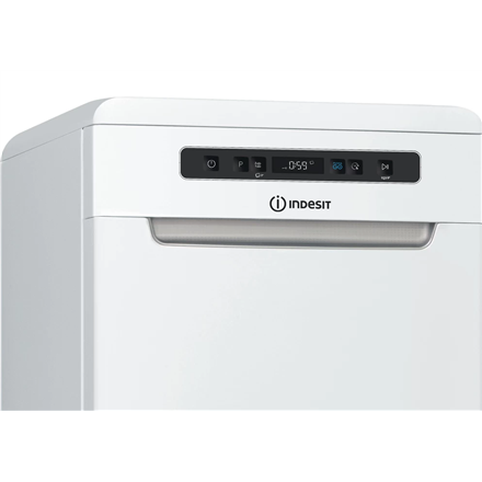 INDESIT Dishwasher | DSFO 3T224 C | Free standing | Width 45 cm | Number of place settings 10 | Number of programs 9 | Energy efficiency class E | Display | White - Image 4
