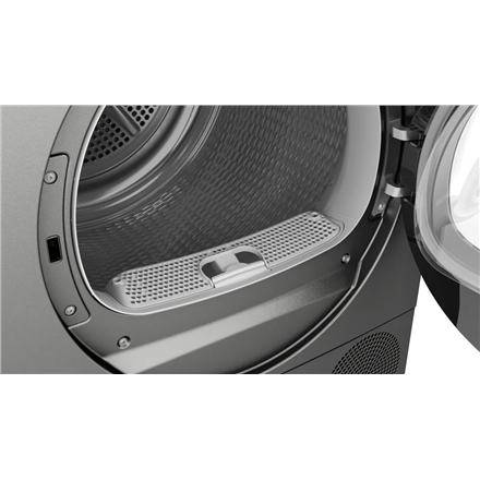 Bosch Dryer Machine with Heat Pump | WQG245DXSN | Energy efficiency class Class C | Front loading | 9 kg | Condensation | LCD | Depth 61.3 cm | Grey - Image 3