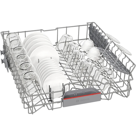 Bosch Dishwasher | SMU4HMW02S | Built-in | Width 60 cm | Number of place settings 14 | Number of programs 6 | Energy efficiency class D | Display | AquaStop function | White - Image 4