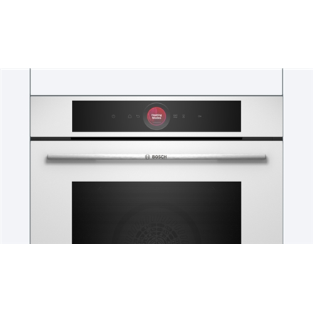 Bosch | Oven | HBG7721W1S | 71 L | Electric | Pyrolysis | Touch control | Height 59.5 cm | Width 59.4 cm | White - Image 4
