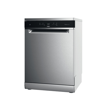 Whirlpool Dishwasher | WFO 3T133 P 6.5 X | Freestanding | Width 60 cm | Number of place settings 14 | Number of programs 10 | Energy efficiency class D | Display | Stainless steel - Image 4
