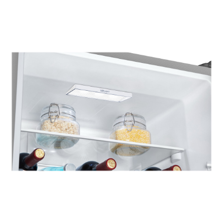 Gorenje Refrigerator | N619EAXL4 | Energy efficiency class E | Free standing | Combi | Height 186 cm | No Frost system | Fridge net capacity 207 L | Freezer net capacity 97 L | Display | 39 dB | Grey - Image 4