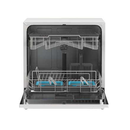 Candy Dishwasher | CP 8F9FFW | Free-standing | Width 55 cm | Number of place settings 8 | Number of programs 8 | Energy efficiency class F | Display | White - Image 4