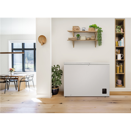 Gorenje Freezer | FH30EAW | Energy efficiency class E | Chest | Free standing | Height 84.7 cm | Total net capacity 297 L | Display | White - Image 4