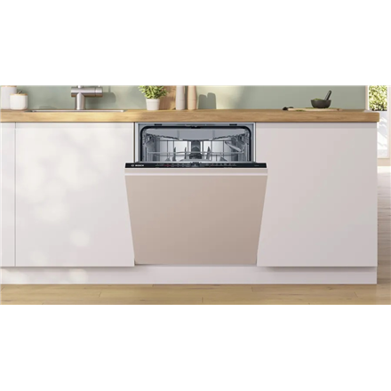 Bosch Dishwasher | SMV2HVX02E | Built-in | Width 59.8 cm | Number of place settings 14 | Number of programs 5 | Energy efficiency class D | Display | AquaStop function | Black - Image 4