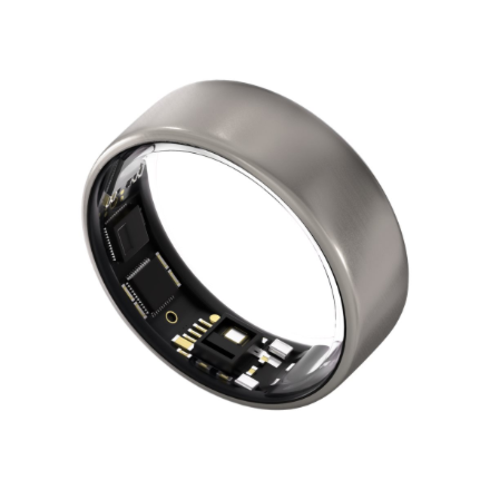 Ultrahuman | Ring Air | Raw Titanium | Size 6 | Smart Ring - Image 4