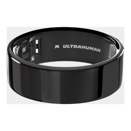 Ultrahuman | Ring Air | Aster Black | Size 10 | Smart Ring - Image 4