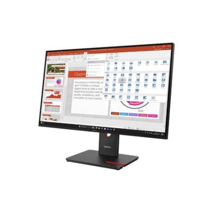Lenovo | T27-40 | 27 " | IPS | 16:9 | 120 Hz | 6 ms | 1920 x 1080 pixels | 300 cd/m² | HDMI ports quantity 1 | Black | Warranty 36 month(s) - Image 2