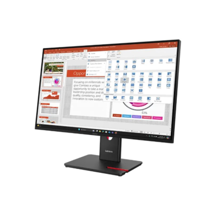 Lenovo | T27-40 | 27 " | IPS | 16:9 | 120 Hz | 6 ms | 1920 x 1080 pixels | 300 cd/m² | HDMI ports quantity 1 | Black | Warranty 36 month(s) - Image 3