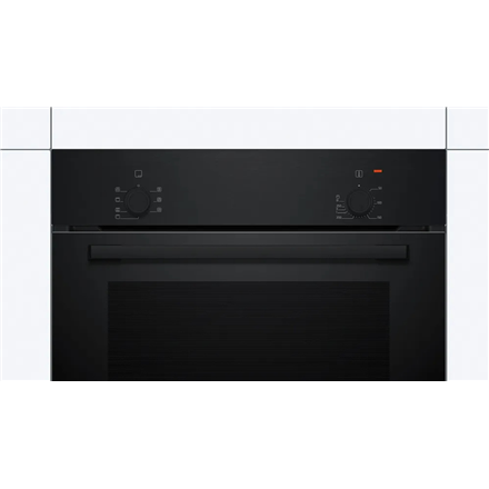 Bosch Oven | HBF010BA1 | 66 L | Electric | Manual | Knobs | Height 59.5 cm | Width 59.4 cm | Black - Image 4