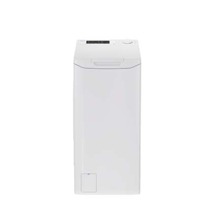 Candy Washing Machine | TCA283D2-S | Energy efficiency class D | Top loading | Washing capacity 8 kg | 1200 RPM | Depth 60 cm | Width 41 cm | Display | Digit | White - Image 4