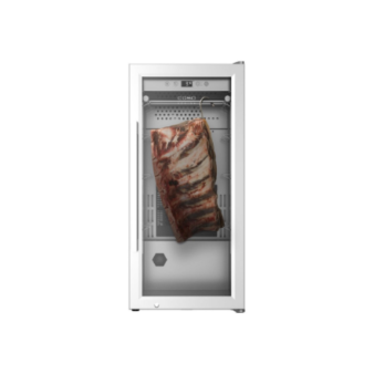 Caso | Dry aging cabinet with compressor technology | DryAged Master 63 | Energy efficiency class Not apply | Food-ageing cabinet with compressor technology | Free standing | Bottles capacity Not apply | Cooling type  Compressor technology | Stainless steel