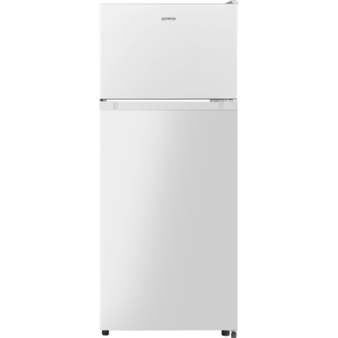 Gorenje | Refrigerator | RF212EPW4 | Energy efficiency class E | Free standing | Double Door | Height 117 cm | Fridge net capacity 96 L | Freezer net capacity 28 L | 36 dB | White