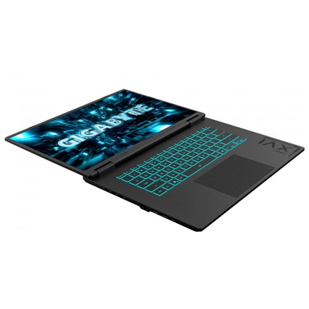 Gigabyte | A16 Pro Gaming DYH | Titanium Black | 16 " | IPS | WQXGA | 2560 x 1600 pixels | 165 Hz | Anti-glare | Intel Core 7 | 240H | 32 GB | LPDDR5x | Solid-state drive capacity 1000 GB | NVIDIA GeForce RTX 5080 | GDDR6 | 16 GB | Windows 11 Home | 802.11ax | Bluetooth version 5.2 | Keyboard language US international | Keyboard backlit | Warranty 24 month(s) | Battery warranty 12 month(s) - Image 2