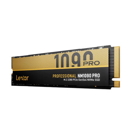 Lexar SSD | NM1090 Pro | 1000 GB | SSD form factor M.2 2280 | Solid-state drive interface PCIe Gen 5x4 | Read speed 14000 MB/s | Write speed 10000 MB/s - Image 4