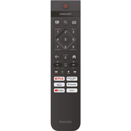 Philips 55PUS8010/12 | 55 | Smart TV | TITAN OS | UHD | Black - Image 4