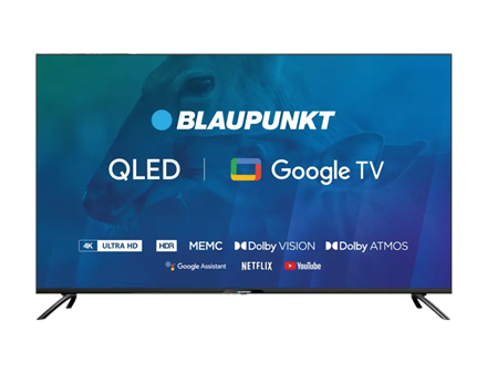 Blaupunkt 50QBG6000S 50” (126cm) QLED 4K Ultra HD Google TV, Dolby Vision, Dolby Atmos | Blaupunkt