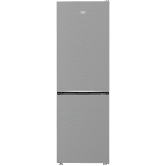 BEKO Refrigerator | B1RCNA364XB | Energy efficiency class E | Free standing | Combi | Height 186.5 cm | No Frost system | Fridge net capacity 210 L | Freezer net capacity 106 L | 37 dB | Grey