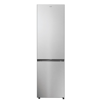 Candy Refrigerator | ECN2CQTEX206 | Energy efficiency class E | Free standing | Combi | Height 205 cm | No Frost system | Fridge net capacity 289 L | Freezer net capacity 120 L | 38 dB | Stainless Steel