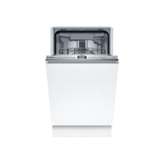 Bosch Dishwasher | SPV4EMX25E | Built-in | Width 45 cm | Number of place settings 10 | Number of programs 6 | Energy efficiency class C | AquaStop function | White