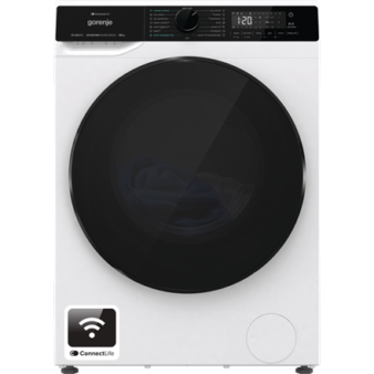 Gorenje Washing Machine with Dryer | WD2PA964ADW | Energy efficiency class A/D | Front loading | Washing capacity 9 kg | 1400 RPM | Depth 55 cm | Width 60 cm | Display | LED | Drying system | Drying capacity 6 kg | Steam function | Wi-Fi | White