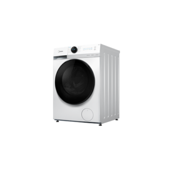 Midea Washing machine with dryer | MF200D80WB/1/W-HR | Energy efficiency class A/D | Front loading | Washing capacity 8 kg | 1400 RPM | Depth 48 cm | Width 60 cm | Display | LED | Drying system | Drying capacity 6 kg | Steam function | White
