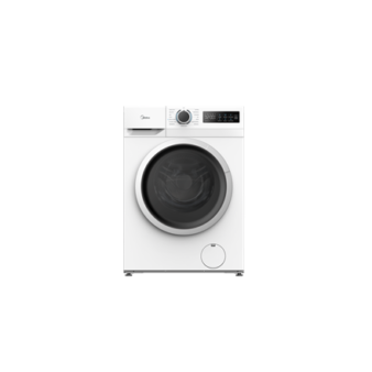 Midea Washing Machine | MF110W80BA10/W-HR | Energy efficiency class A | Front loading | Washing capacity 8 kg | 1400 RPM | Depth 48 cm | Width 60 cm | Display | LED | Steam function | White