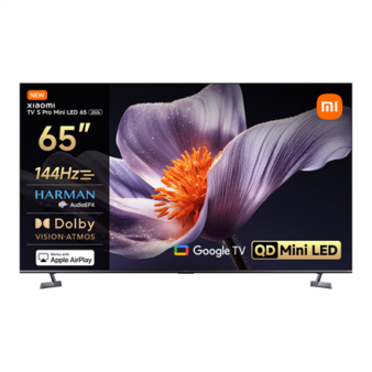 TV | S Pro Mini LED 65 2026 | Xiaomi 65 | Smart TV | Google TV | 4K UHD | Dark Grey