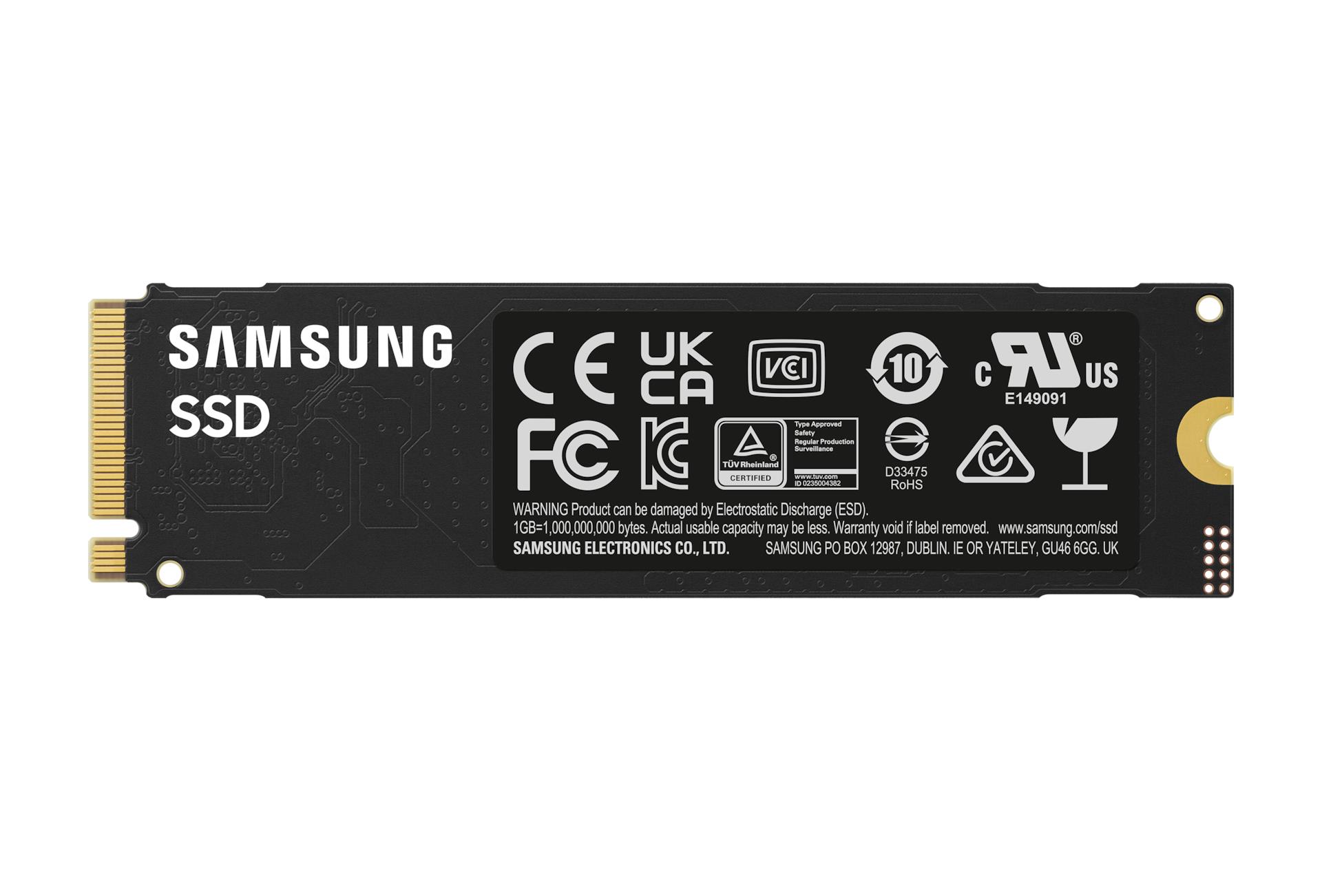 SSD SAMSUNG 990 EVO Plus 4TB M.2 PCIe Gen5 NVMe TLC Write speed 6300 MBytes/sec Read speed 7250 MBytes/sec 2.38mm TBW 2400 TB MZ-V9S4T0BW - Image 2