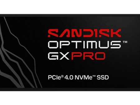 SSD SANDISK 600xTBW rating MTBF 1750000 h Read speed 7300 MB/s Write speed 6300 MB/s NVMe Yes PCI Express 4.0 M.2 1000 GB SDSP81100TAN-000E0