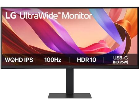 LCD Monitor LG 34 " 3440 x 1440 pixels Wide Quad HD Native aspect ratio 21:9 LCD Curved 34U650A-B