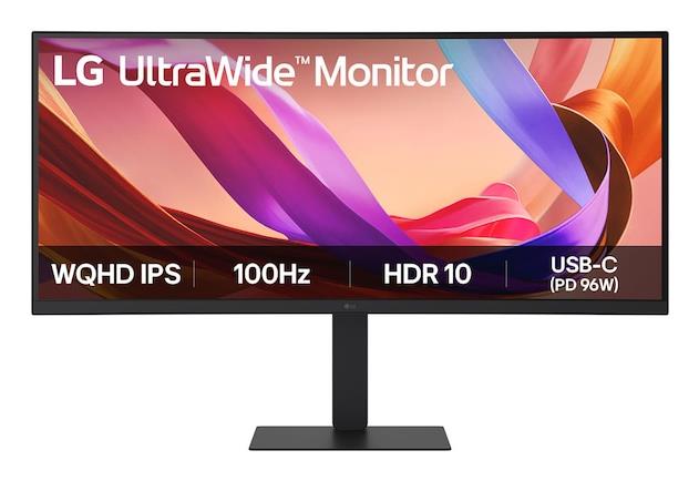 LCD Monitor LG 34 " 3440 x 1440 pixels Wide Quad HD Native aspect ratio 21:9 LCD Curved 34U650A-B