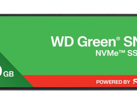 SSD SANDISK 150xTBW rating MTBF 1.75 h NVMe Yes PCI Express 4.0 M.2 500 GB POWERED BY SANDISK Green WDS500G4G0E