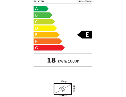 Allview 24iPlay6200-H 24" (60cm) HD Ready Smart LED TV | Allview