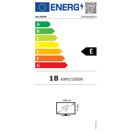 Allview 24iPlay6200-H 24" (60cm) HD Ready Smart LED TV | Allview