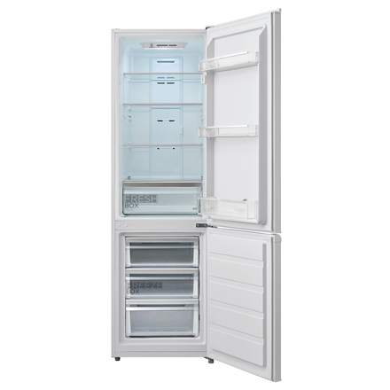 Midea Refrigerator | MDRB380FGE01A | Energy efficiency class E | Free standing | Combi | Height 180 cm | No Frost system | Fridge net capacity 199 L | Freezer net capacity 71 L | 41 dB | White - Image 4