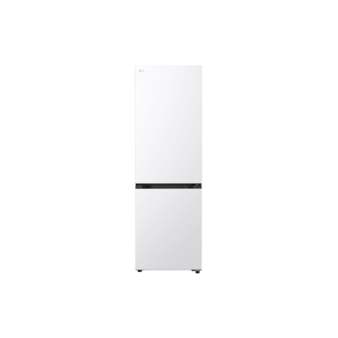 LG Refrigerator | GBBSJ1CCSW | Energy efficiency class C | Free standing | Combi | Height 186 cm | Fridge net capacity 220 L | Freezer net capacity 113 L | Display | 34 dB | Super White