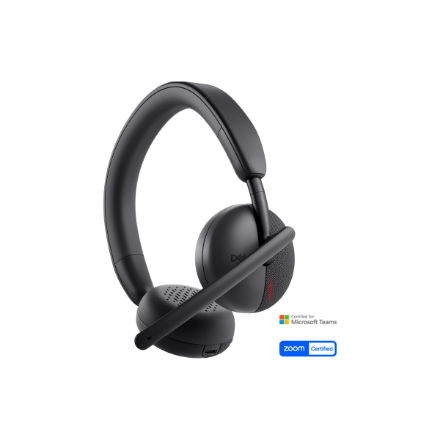 Dell | On-Ear Headset | WL3024 | Built-in microphone | Wireless | Black - Image 3